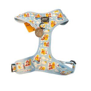 Disney Sassy Woof Adjustable Pet Harness Winnie the Pooh Blue Sz Medium NWT